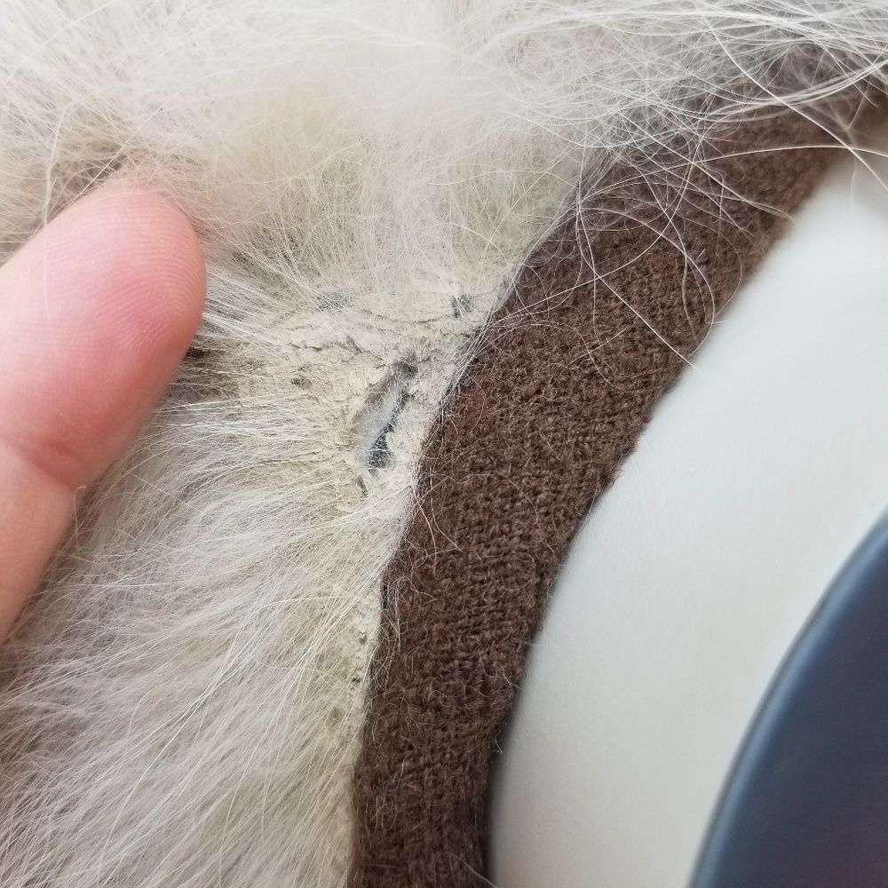 VINTAGE Icove & Young Romantique Anglo Fabrics Fur - Picture 8 of 8